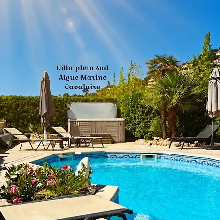 VILLA PLEIN SUD-Piscine-Spa-Climatisation-Parking privé-calme et détente-3